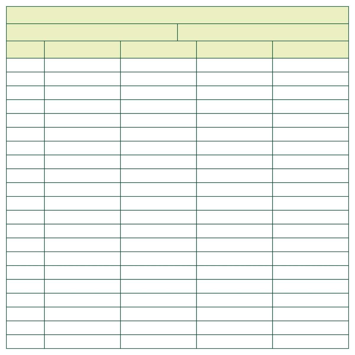 Lined Column Paper Template 13 Free PDF Printables Printablee