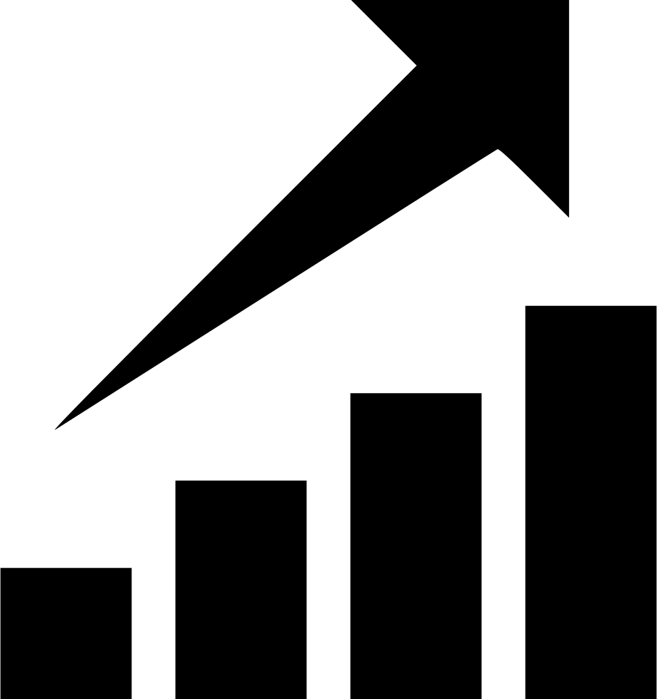 Png File Svg Growth Chart Icon Png Clipart Large Size Png Image PikPng