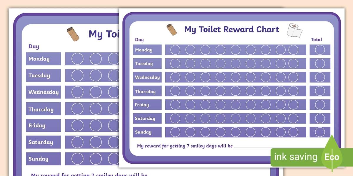Potty Training Reward Chart