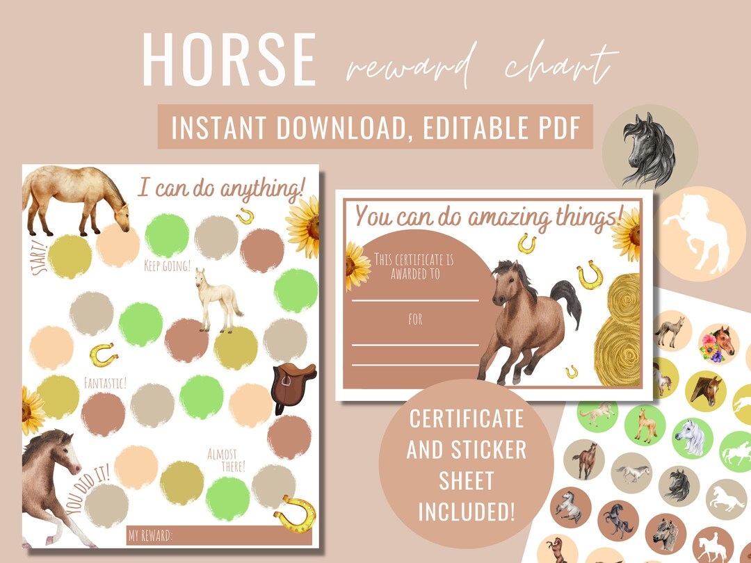 Printable Horse Reward Chart Kids Behaviour Chart Sticker Reward Chart Kids Sticker Chart Instant Download Etsy Printable Horse Reward Chart Kids Behaviour Chart Sticker Reward Chart Kids Sticker Chart Instant Download Etsy