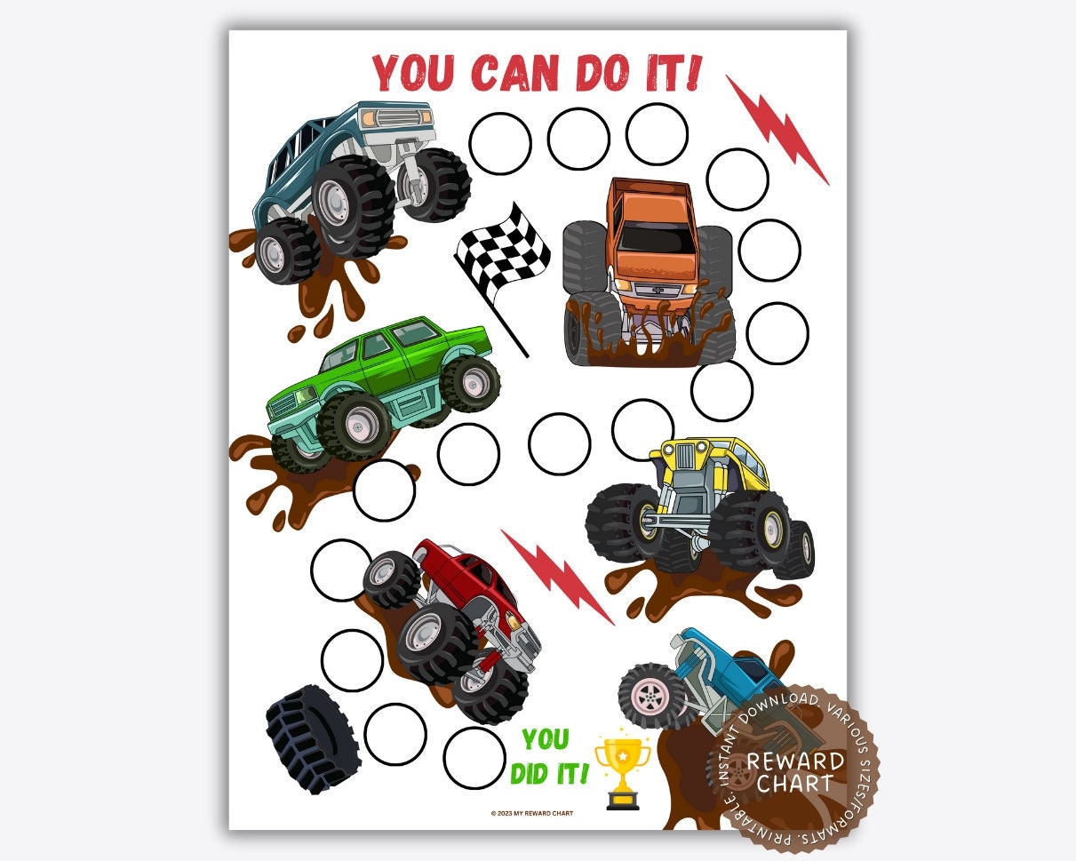 Printable Monster Truck Reward Chart Big Cars Kids Behavior Chart Instant Download Sticker Chart Toddler Chore Boys Behavior Chart Kids Etsy Printable Monster Truck Reward Chart Big Cars Kids Behavior Chart Instant Download Sticker Chart Toddler Chore Boys Behavior Chart Kids Etsy