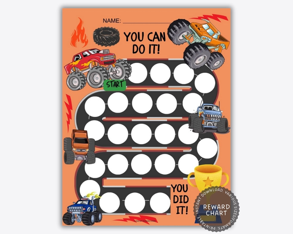 Printable Monster Truck Reward Chart Big Cars Kids Behavior Chart Instant Download Sticker Chart Toddler Chore Boys Behavior Chart Kids Etsy Printable Monster Truck Reward Chart Big Cars Kids Behavior Chart Instant Download Sticker Chart Toddler Chore Boys Behavior Chart Kids Etsy