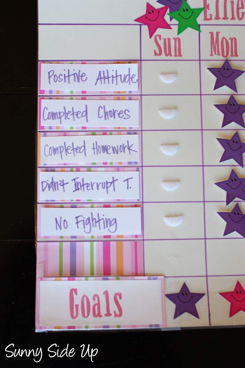 Star Behavior Charts Re Born The Sunny Side Up Blog