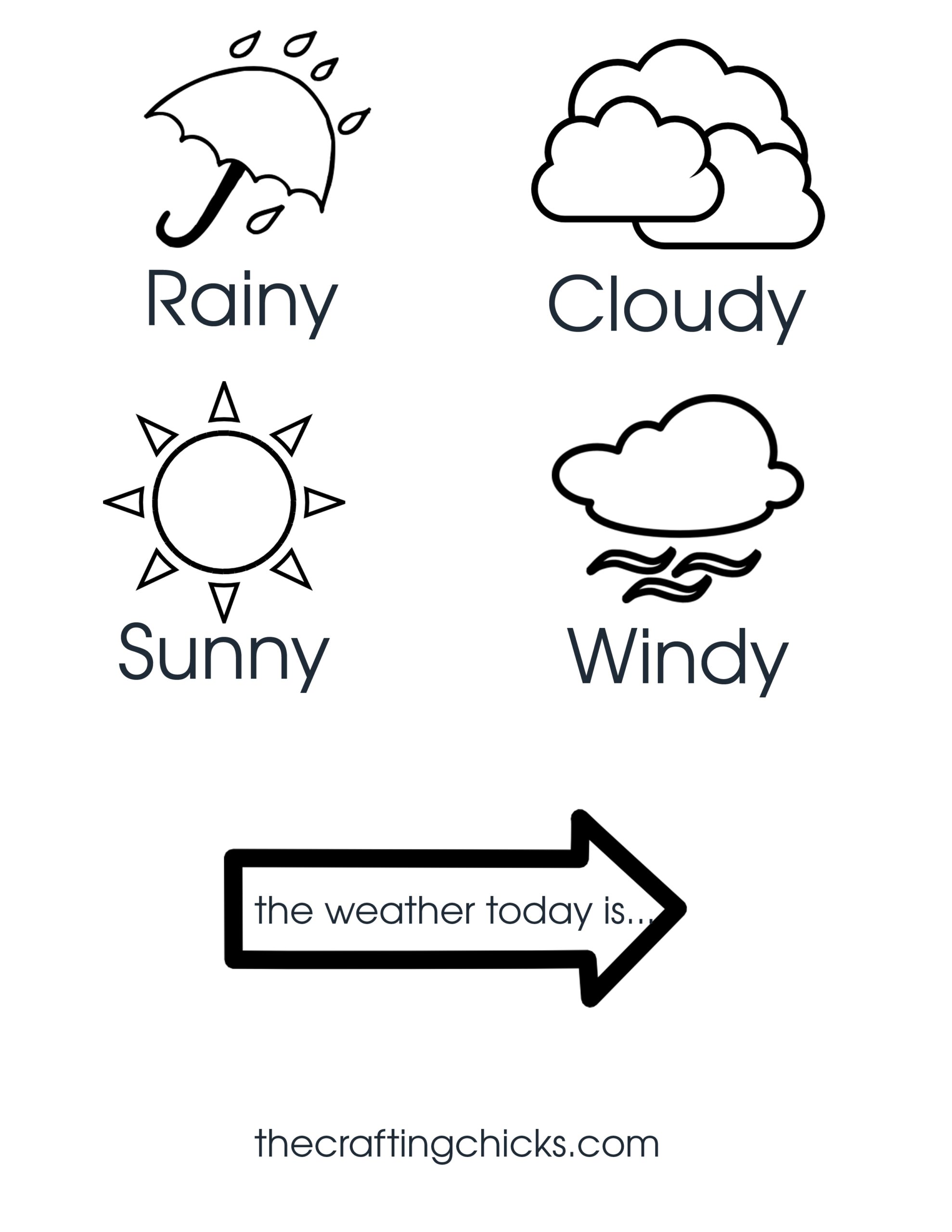 Weather Chart For Kindergarten 10 Free PDF Printables Printablee